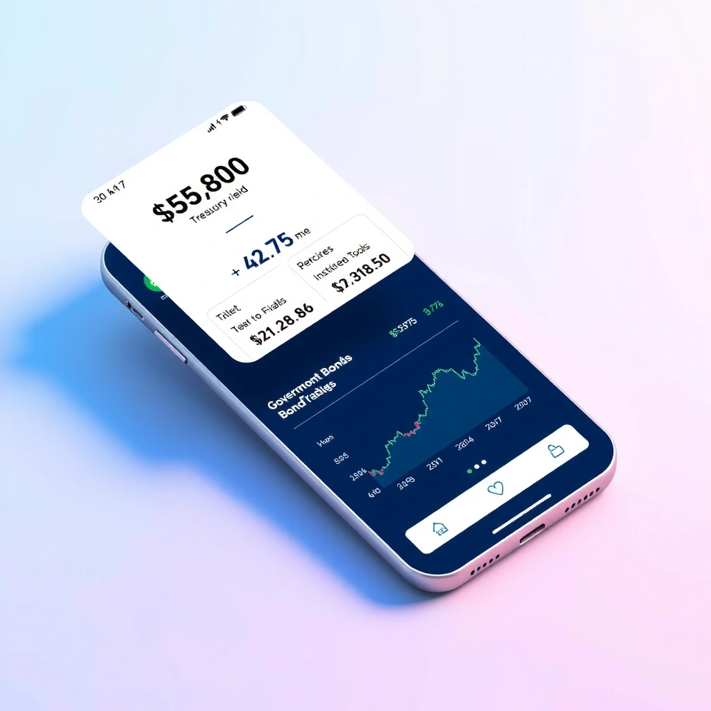 Bond Trader Pro showing government bond and treasury trading