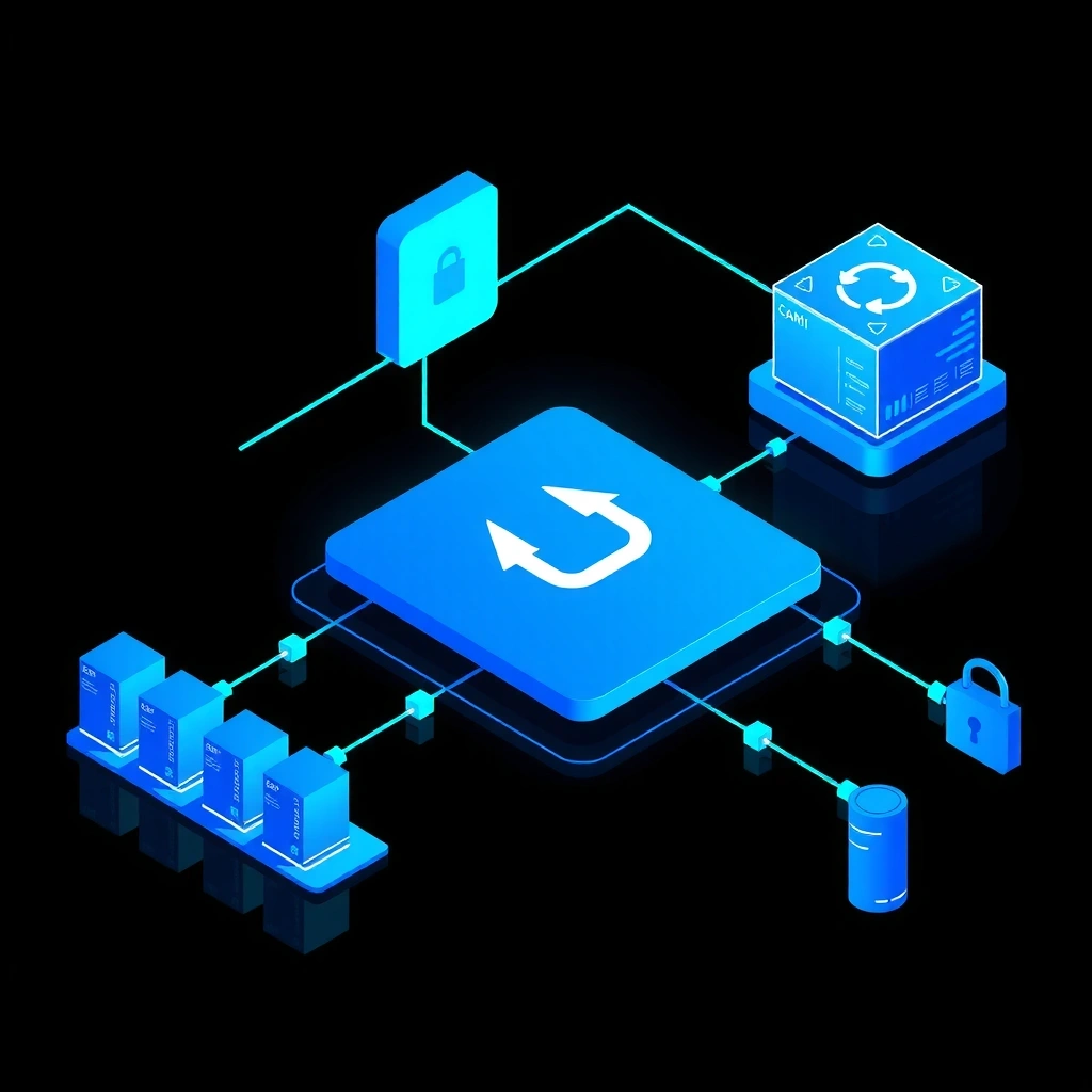 Security architecture diagram showing encrypted trading data flow